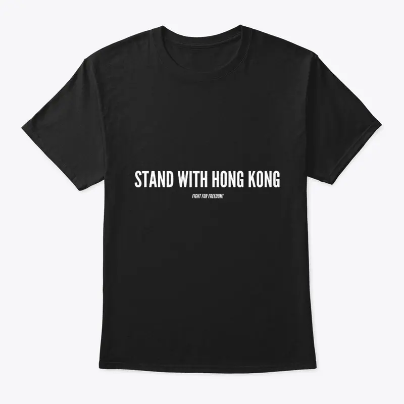 STAND WITH HONG KONG - WHITE