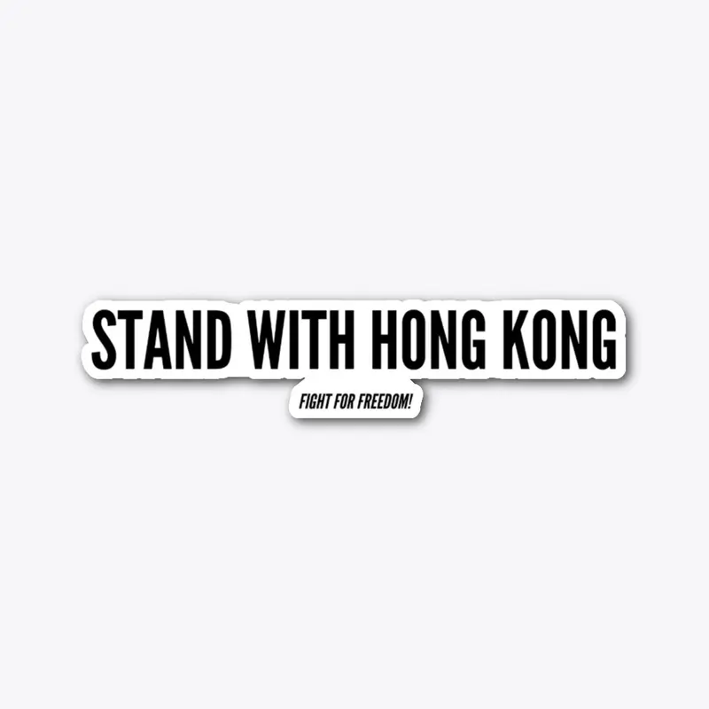 STAND WITH HONG KONG - BLACK