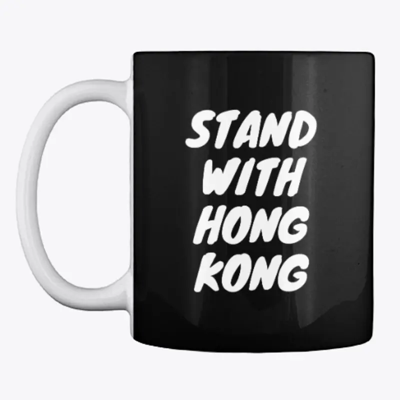 STAND WITH HONG KONG - KNEWAVE WHITE