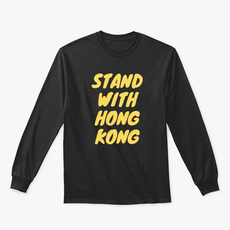 STAND WITH HONG KONG - KNEWAVE YELLOW