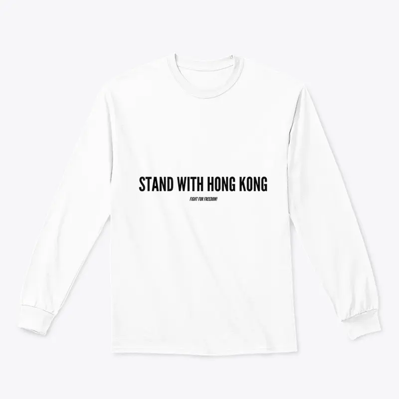 STAND WITH HONG KONG - BLACK