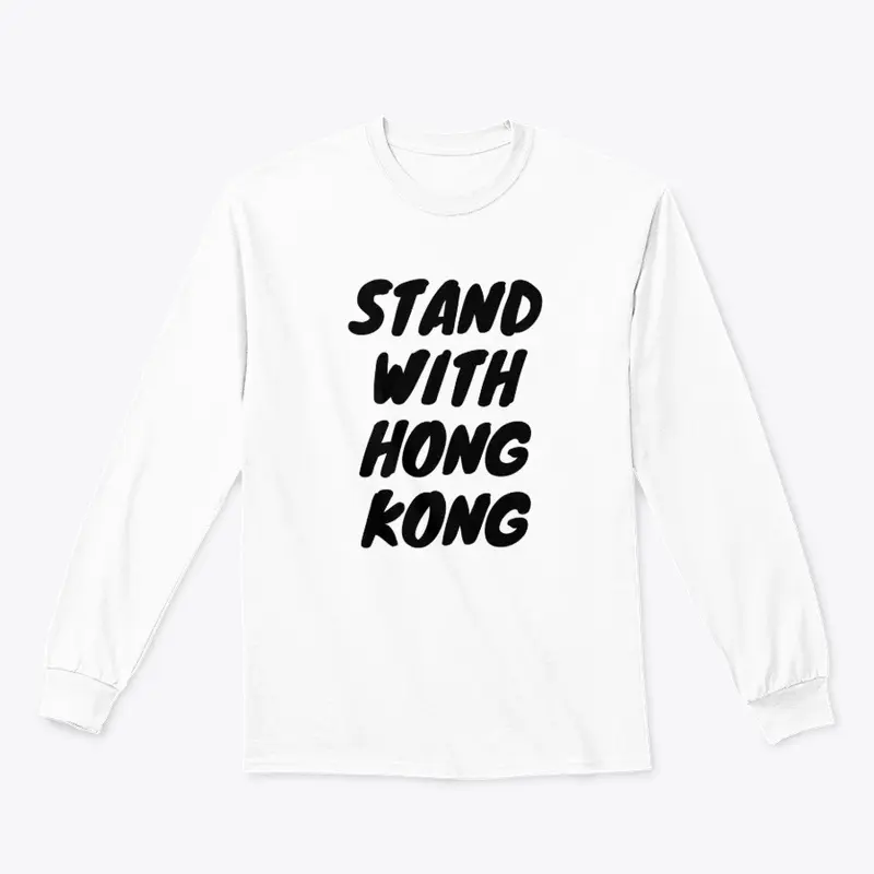 STAND WITH HONG KONG - KNEWAVE BLACK