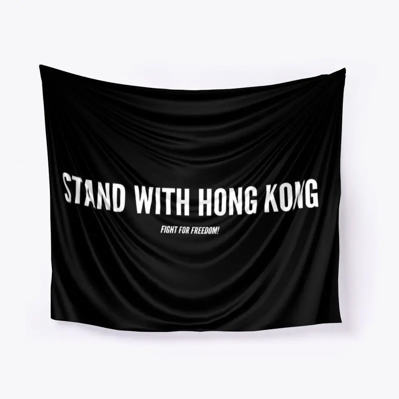 STAND WITH HONG KONG - WHITE